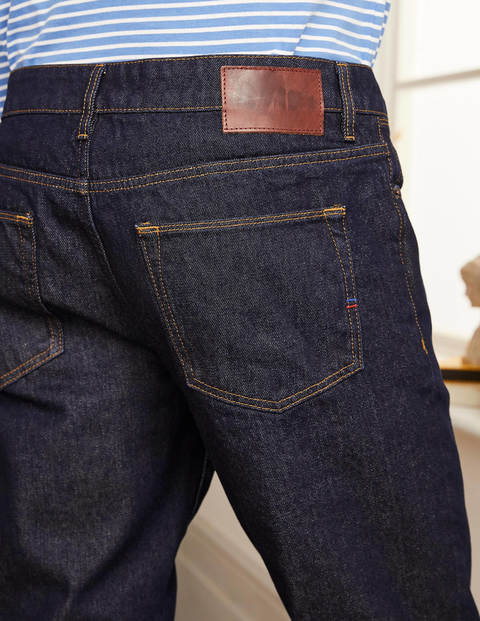 Slim Leg Jeans - Dark Rinse Denim Slim Leg Jeans - Dark Rinse Denim