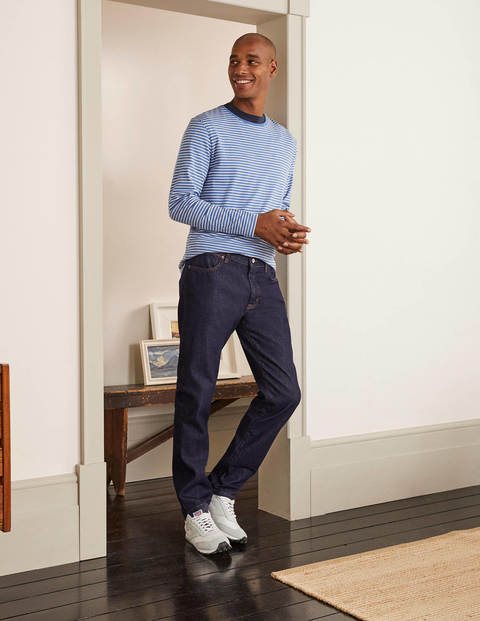 Slim Leg Jeans - Dark Rinse Denim Slim Leg Jeans - Dark Rinse Denim