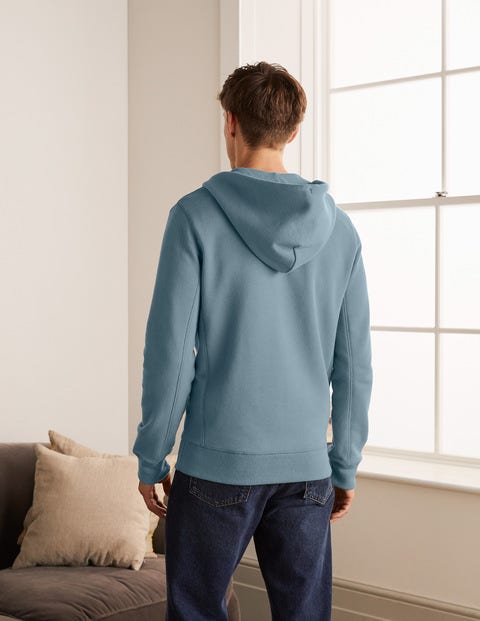 Irvine Zip-Up Hoodie - Topaz Blue Irvine Zip-Up Hoodie - Topaz Blue