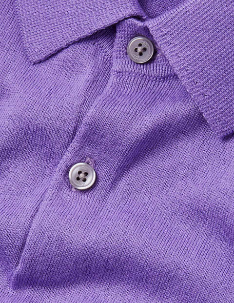 Finsbury Knitted Polo - Petunia Finsbury Knitted Polo - Petunia