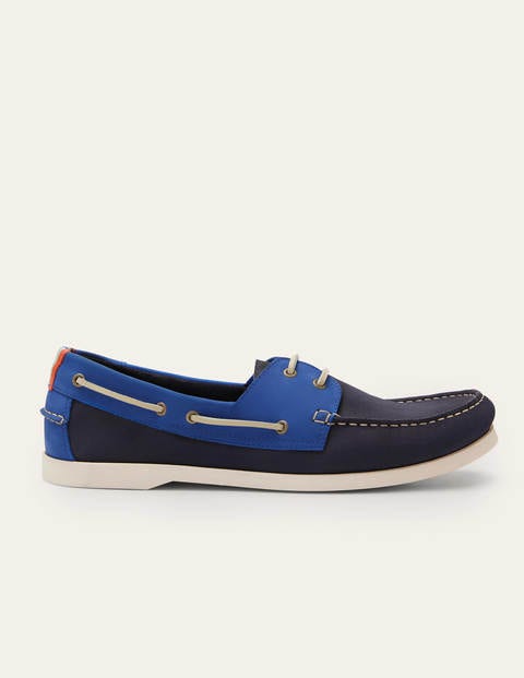 Boat Shoes - Blues Colourblock Boat Shoes - Blues Colourblock