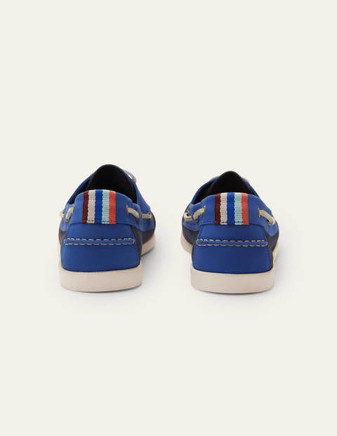 Boat Shoes - Blues Colourblock Boat Shoes - Blues Colourblock
