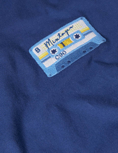 Graphic T-shirt - Cassette Tape Embroidery Graphic T-shirt - Cassette Tape Embroidery