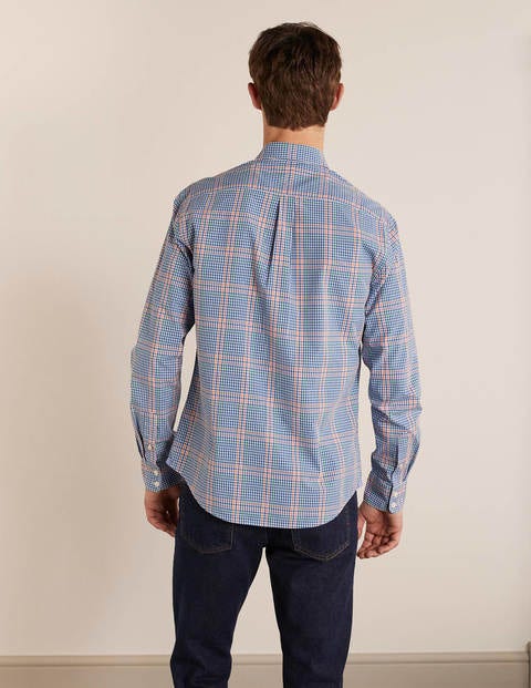 Poplin Pattern Shirt - Duke Multi Gingham Poplin Pattern Shirt - Duke Multi Gingham