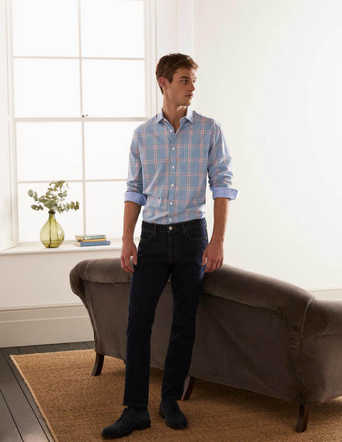 Poplin Pattern Shirt - Duke Multi Gingham Poplin Pattern Shirt - Duke Multi Gingham