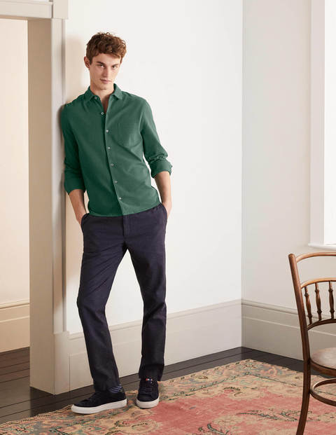 Chemise en piqué - Vert tilleul profond Chemise en piqué - Vert tilleul profond