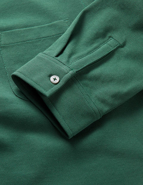 Chemise en piqué - Vert tilleul profond Chemise en piqué - Vert tilleul profond