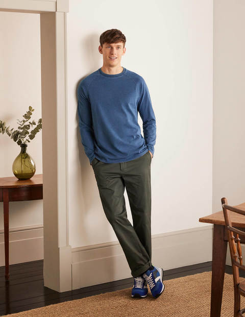 Long Sleeve Indigo Raglan - Indigo Long Sleeve Indigo Raglan - Indigo