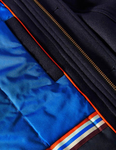 Manteau Monmouth en laine - Bleu marine Manteau Monmouth en laine - Bleu marine