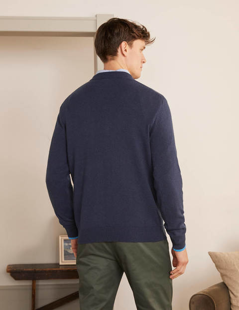 Statement Crew Neck - Navy Multi Sprout Statement Crew Neck - Navy Multi Sprout