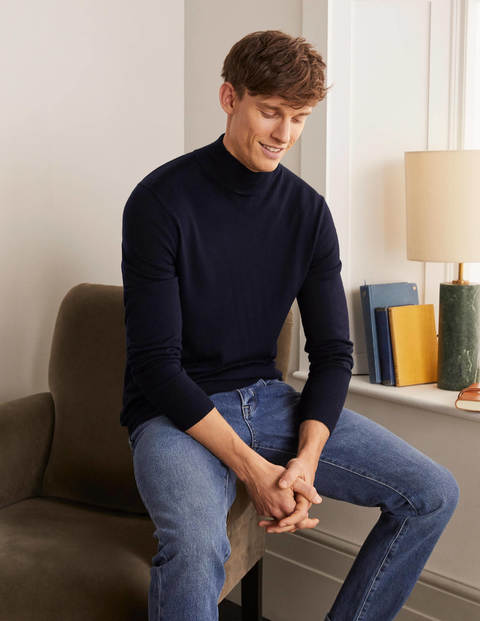 merino mock neck