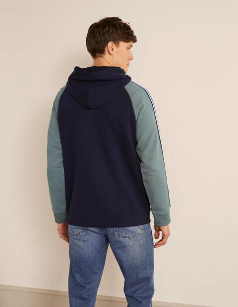 Irvine Hoodie - Blues Colourblock Irvine Hoodie - Blues Colourblock