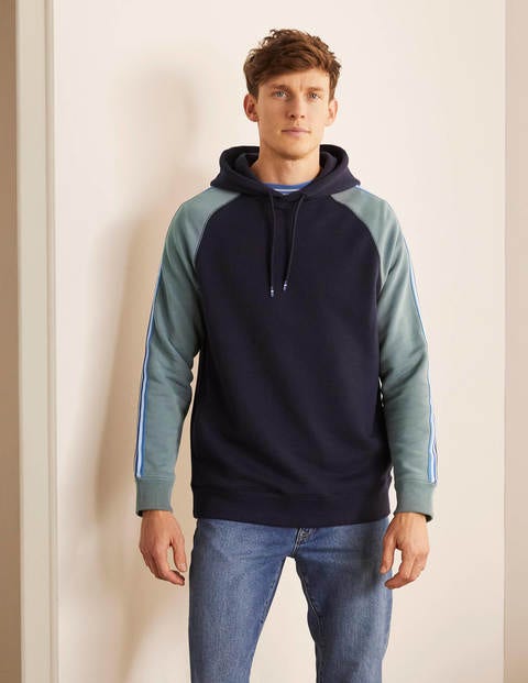 Irvine Hoodie - Blues Colourblock Irvine Hoodie - Blues Colourblock