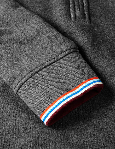 Irvine Half-Zip - Charcoal Marl Irvine Half-Zip - Charcoal Marl