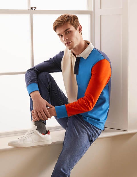 Rugby Shirt - Multi Colourblock Rugby Shirt - Multi Colourblock