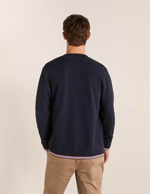 Irvine Button Through - Navy Irvine Button Through - Navy