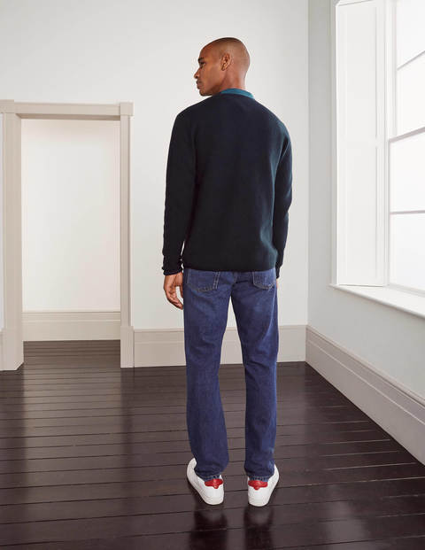 Dalham Cardigan aus Merinowolle - Navy Dalham Cardigan aus Merinowolle - Navy