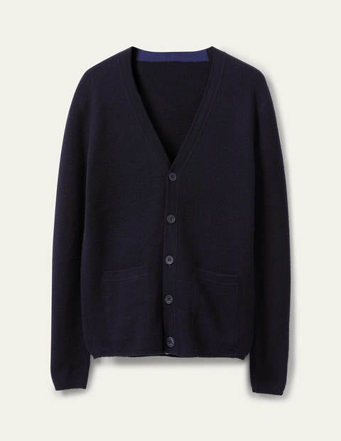 Dalham Cardigan aus Merinowolle - Navy Dalham Cardigan aus Merinowolle - Navy