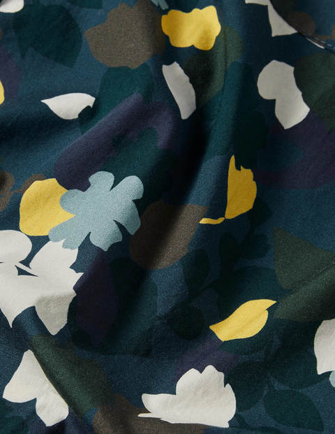Printed Short Sleeve Shirt - Green Multi Pressed Bloom Camo Printed Short Sleeve Shirt - Green Multi Pressed Bloom Camo