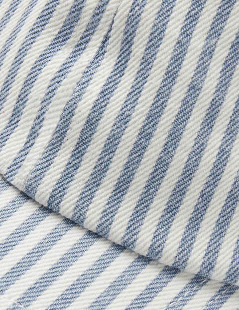 Baseballkappe - Marineblau/Weiß, Gestreift Baseballkappe - Marineblau/Weiß, Gestreift