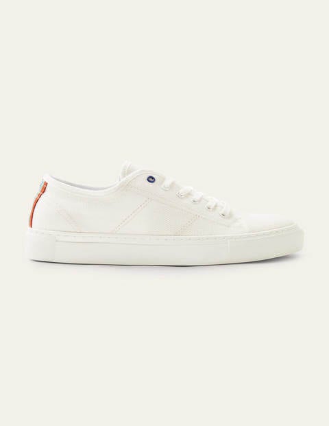 Leinen-Turnschuhe - Ecru Leinen-Turnschuhe - Ecru