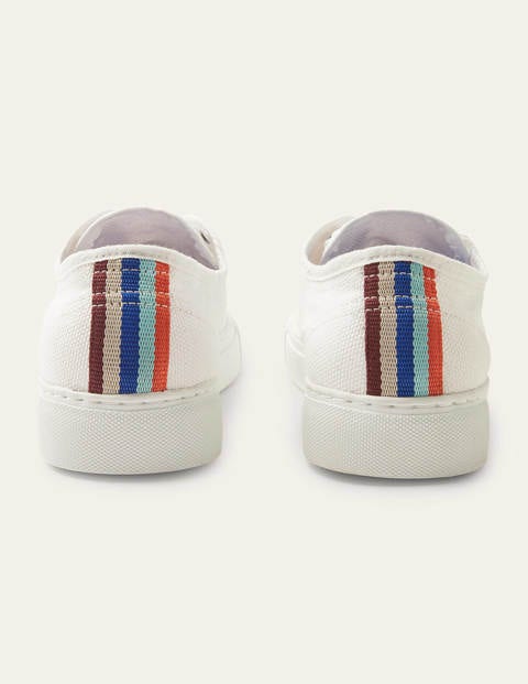 Leinen-Turnschuhe - Ecru Leinen-Turnschuhe - Ecru