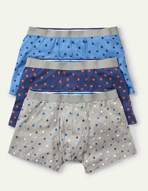 3 Pack Jersey Boxers - Blues Spot Multi Pack 3 Pack Jersey Boxers - Blues Spot Multi Pack