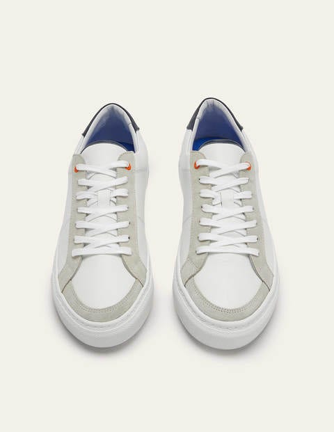 Leather Trainers - White Leather Leather Trainers - White Leather