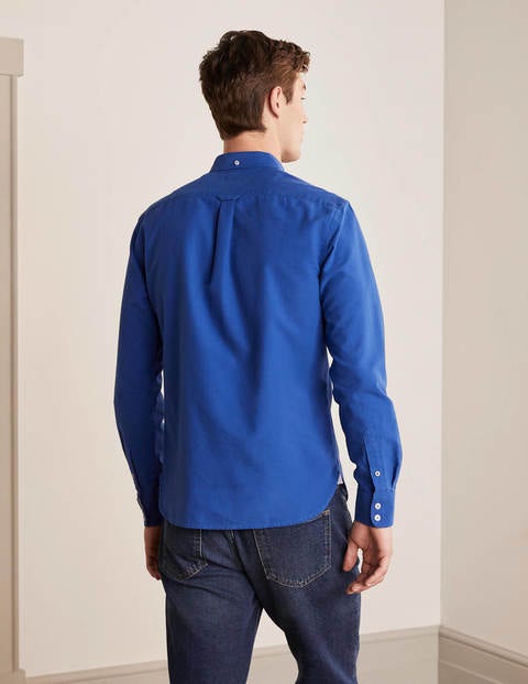 Chemise contemporaine en oxford - Bleu vif Chemise contemporaine en oxford - Bleu vif