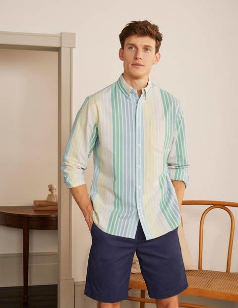 Chemise contemporaine en oxford - Arc-en-ciel multi Chemise contemporaine en oxford - Arc-en-ciel multi