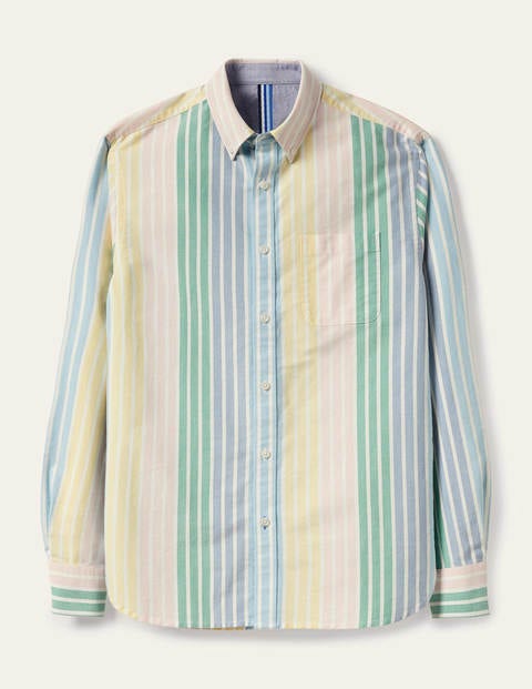 Chemise contemporaine en oxford - Arc-en-ciel multi Chemise contemporaine en oxford - Arc-en-ciel multi