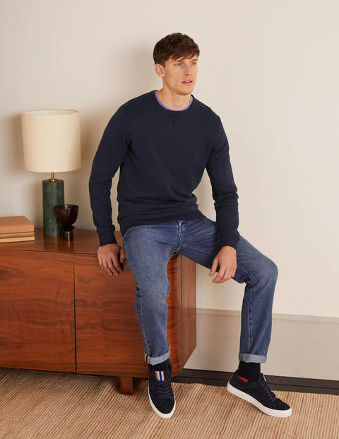 Irvine Interest Sweatshirt - Navy Irvine Interest Sweatshirt - Navy