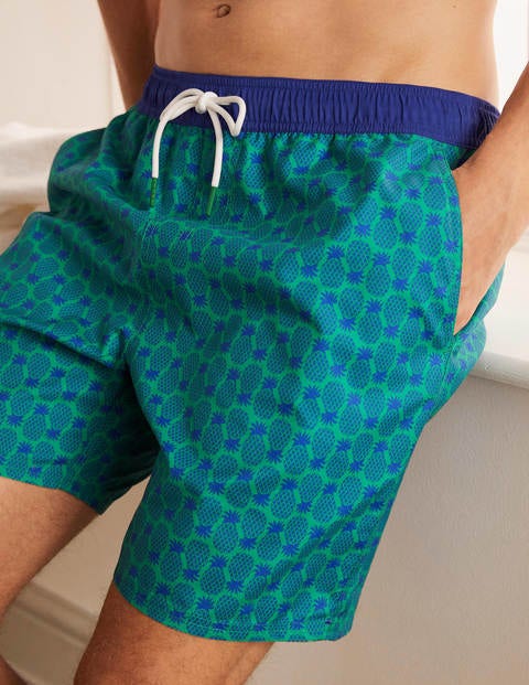 Swimshorts - Electric Blue Pineapples Swimshorts - Electric Blue Pineapples