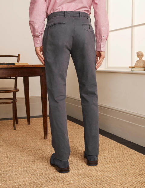 Lightweight Slim Chinos - London Grey Lightweight Slim Chinos - London Grey