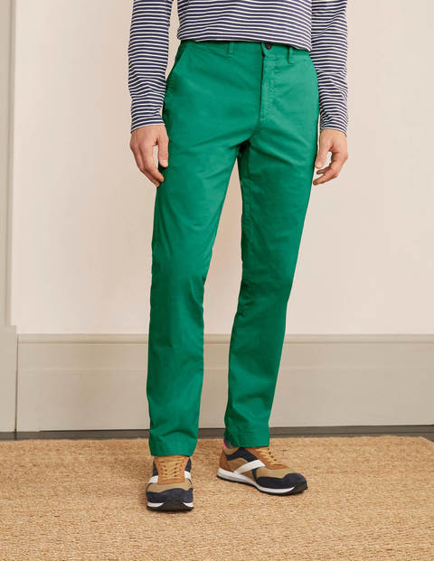 Lightweight Slim Chinos - Garden Green Lightweight Slim Chinos - Garden Green