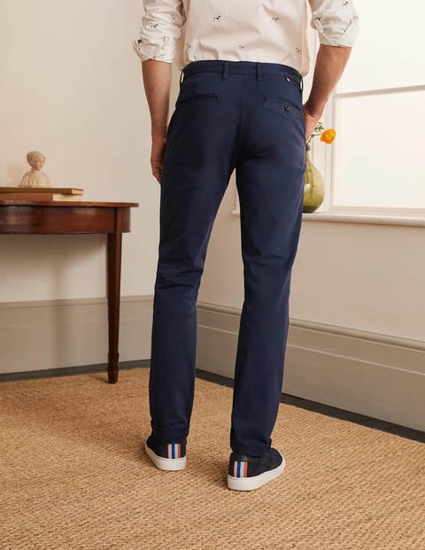 Lightweight Slim Chinos - Navy Lightweight Slim Chinos - Navy
