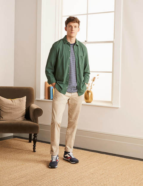 Lightweight Slim Chinos - Stone Lightweight Slim Chinos - Stone
