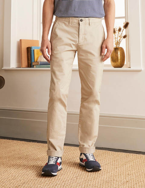 Lightweight Slim Chinos - Stone Lightweight Slim Chinos - Stone