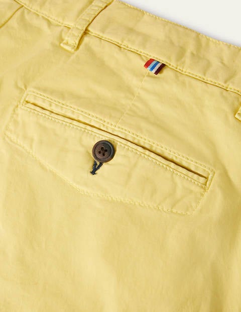 Lightweight Slim Chinos - Sunbleach Yellow Lightweight Slim Chinos - Sunbleach Yellow