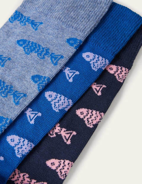 Favourite Socks - Fish Multi Pack Favourite Socks - Fish Multi Pack