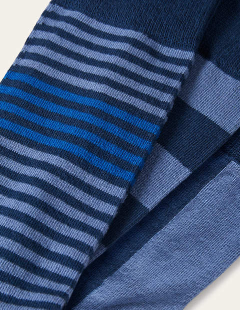Favourite Socks - Blues Multi Stripe Pack Favourite Socks - Blues Multi Stripe Pack