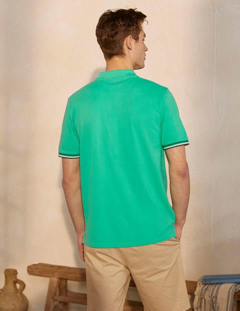 Piqué-Poloshirt - Tropical Green Piqué-Poloshirt - Tropical Green