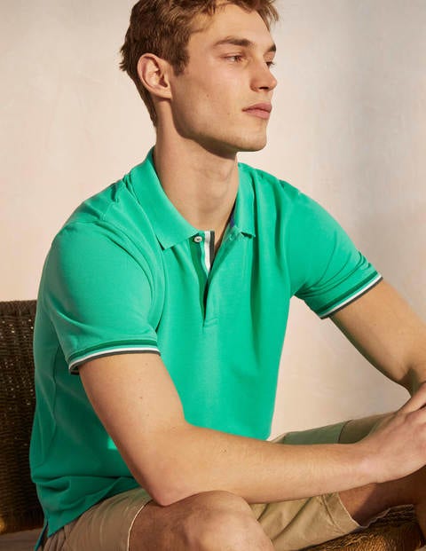 Piqué-Poloshirt - Tropical Green Piqué-Poloshirt - Tropical Green
