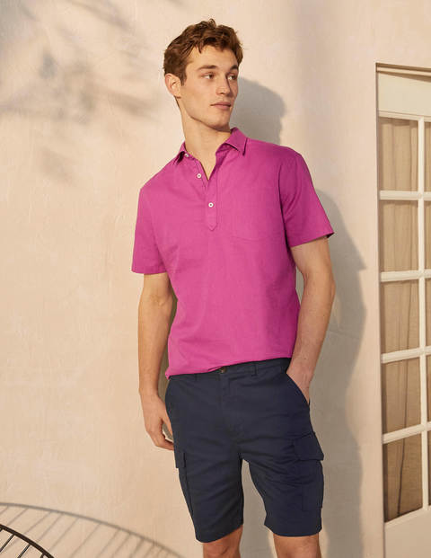 Linen Cotton Popover - Berry Mauve Linen Cotton Popover - Berry Mauve