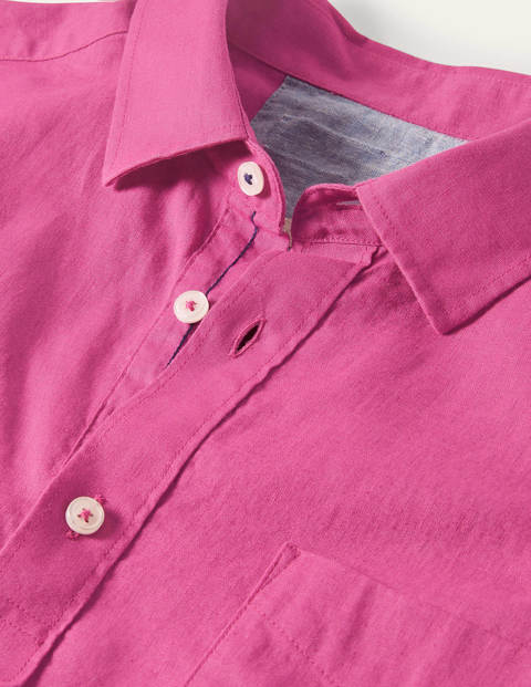 Linen Cotton Popover - Berry Mauve Linen Cotton Popover - Berry Mauve