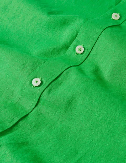 Baumwollleinen-Hemd - Bright Green Baumwollleinen-Hemd - Bright Green