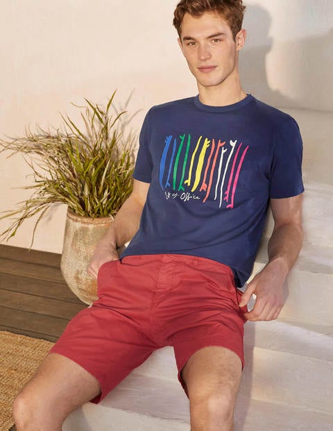 Kingston T-shirt - Multi Surfboards Kingston T-shirt - Multi Surfboards