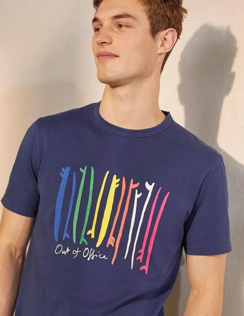 Kingston T-shirt - Multi Surfboards Kingston T-shirt - Multi Surfboards