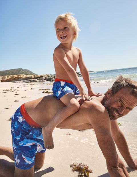 Swimshorts - Starboard Blue Sharks Swimshorts - Starboard Blue Sharks