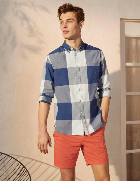 Casual Check Shirt - Indigo Gingham Casual Check Shirt - Indigo Gingham